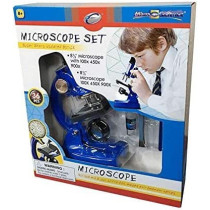 EASTCOLIGHT 36PCS 100/450/900X Microscope Set