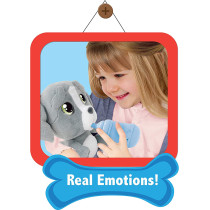 Emotion Pets - Cry Pets - Single Puppy, Soft Toy, Kids' Play Figures, Gifts for Kids 3 and Up