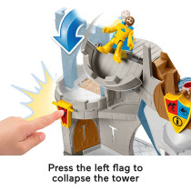 Fisher-Price Imaginext The Lion's Kingdom Castle medieval-themed playset with figures for preschool kids ages 3 to 8 years HCG45