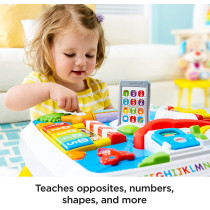 Fisher-Price Laugh & Learn Around The Town Learning Table, With 120+ Songs, Tunes Dhc45