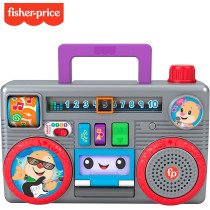 Fisher-Price Laugh & Learn Busy Boombox Infant Activity Toy - English Speaking Gyc18