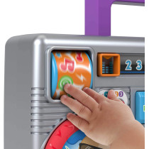 Fisher-Price Laugh & Learn Busy Boombox Infant Activity Toy - English Speaking Gyc18