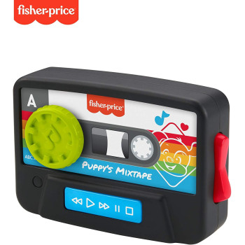 Fisher-Price Laugh & Learn Puppy'S Mixtape Activity Toy - English Speaking Gxx32