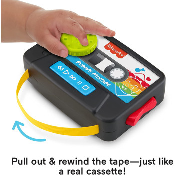 Fisher-Price Laugh & Learn Puppy'S Mixtape Activity Toy - English Speaking Gxx32