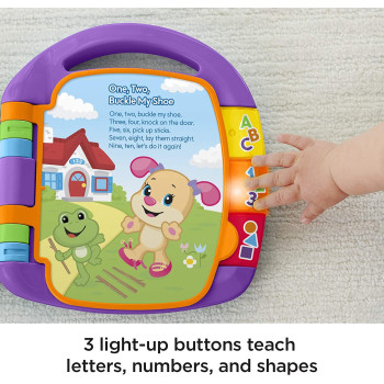 Fisher-Price Laugh & Learn Storybook Rhymes Book - UK English Edition CDH26