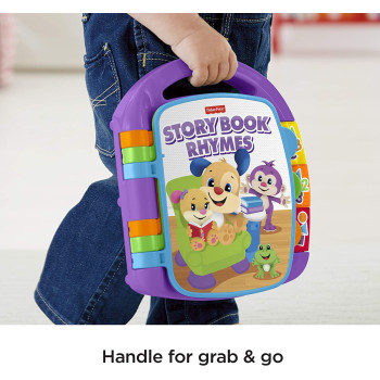 Fisher-Price Laugh & Learn Storybook Rhymes Book - UK English Edition CDH26