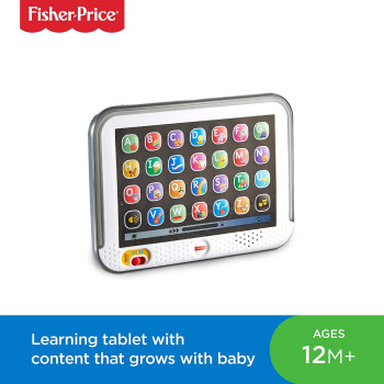 Fisher-Price Laugh And Learn Smart Stages Tablet Gray, Multi Color