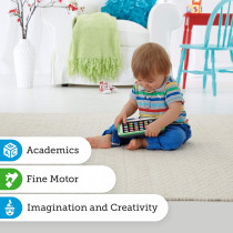 Fisher-Price Laugh And Learn Smart Stages Tablet Gray, Multi Color