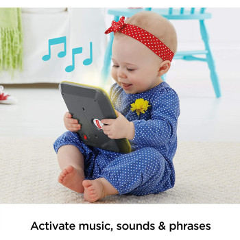 Fisher-Price Laugh And Learn Smart Stages Tablet Gray, Multi Color