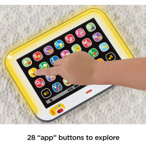 Fisher-Price Laugh And Learn Smart Stages Tablet Gray, Multi Color