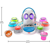 Fisher-Price Preschool-Think and Learn Rocktopus Qe, Multi-Colour, FWF81