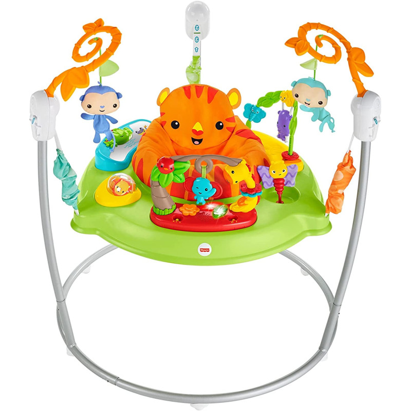 Fisher-Price Roarin' Rainforest Jumperoo, Infant Activity Center Chm91