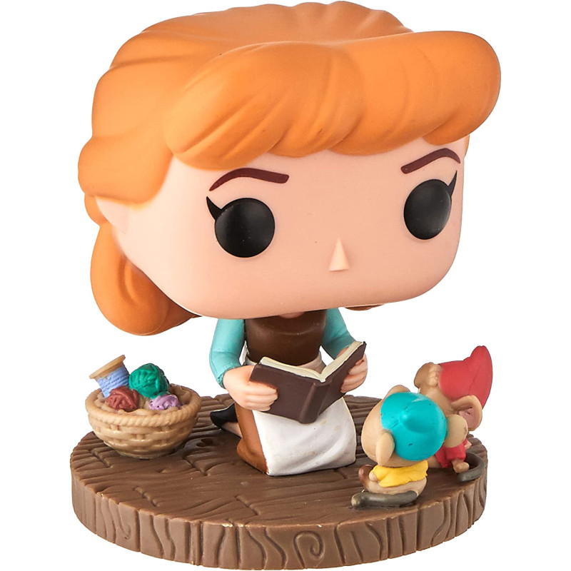Funko Pop Disney: Ultimate Princess- Cinderella, Action Figure 55969, Multi Color