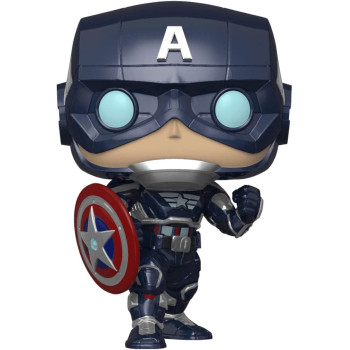 Funko Pop Marvel: Avengers - Captain America, Action Figure - 47757