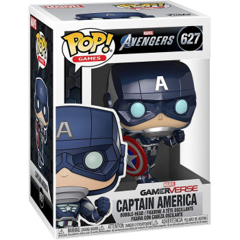 Funko Pop Marvel: Avengers - Captain America, Action Figure - 47757