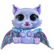 FurReal friends Flitter the Kitten Color-Change Interactive Feeding Toy, Lights and Sounds, Ages 4 and up, F1827