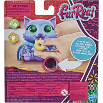 FurReal friends Flitter the Kitten Color-Change Interactive Feeding Toy, Lights and Sounds, Ages 4 and up, F1827