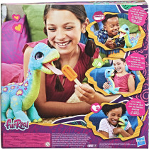FurReal friends Snackin' Sam The Bronto Interactive Animatronic PlUSh Toy, Ages 4 And Up