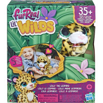 FurReal Lil' Wilds Lolly The Leopard Interactive Animatronic Plush Toy: Electronic Pet with 40+ Sounds and Reactions; for Kids Ages 4 and Up