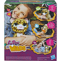 FurReal Lil' Wilds Lolly The Leopard Interactive Animatronic Plush Toy: Electronic Pet with 40+ Sounds and Reactions; for Kids Ages 4 and Up