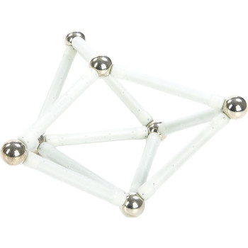 Geomag ,Glow - 30-Piece Glow-In-The-Dark Magnetic Building Set, Certified Stem Construction Toy, Safe For Ages 3 And Up