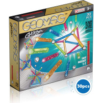 Geomag 531 Glitter Classic Building Set, 30 Pieces