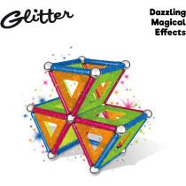 Geomag 531 Glitter Classic Building Set, 30 Pieces