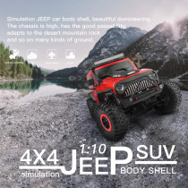 GoolRC WLtoys 104311 RC Car 2.4G 1/10 4WD Jeep Car SUV Brushed Motor Remote Control Off-road Crawler Car