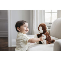 GUND Animated Clappy Monkey Singing and Clapping Plush Stuffed Animal Brown