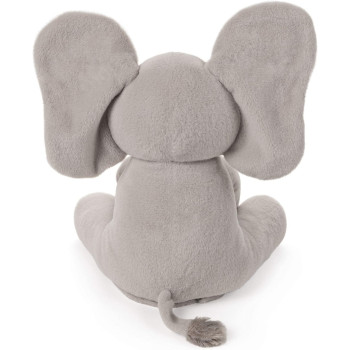 GUND Animated Flappy the Elephant Stuffed Animal Plush, Grey, 30.5 cm
