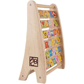 Hape Alphabet Abacus, L: 10, W: 4.7, H: 12.6 inch