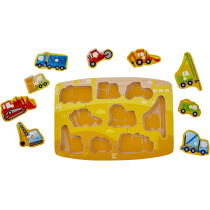 Hape International Construction Peg Puzzle - All Ages