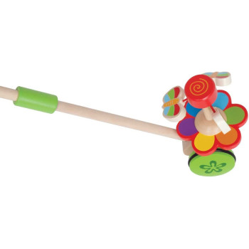 Hape International E0341 Dancing Butterflies Push & Pull Toy, One Size Multicoloured
