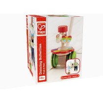 Hape International E0341 Dancing Butterflies Push & Pull Toy, One Size Multicoloured