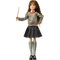 HARRY POTTER Doll with Hogwarts Uniform/Robe and Wand(Hermione Granger)
