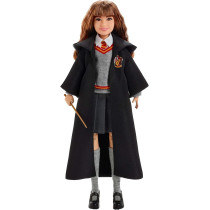 HARRY POTTER Doll with Hogwarts Uniform/Robe and Wand(Hermione Granger)