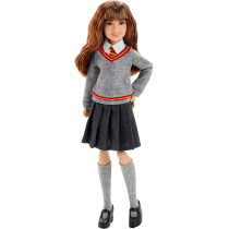 HARRY POTTER Doll with Hogwarts Uniform/Robe and Wand(Hermione Granger)