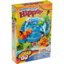 Hasbro Elefun & Friends Hungry Hungry Hippos Grab & Go Game