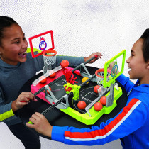Hasbro Foosketball Game, The Foosball Plus Basketball Shoot And Score Shoot And Score Not Searched Tabletop Game For Kids Ages 8 And Up, For 2 Players