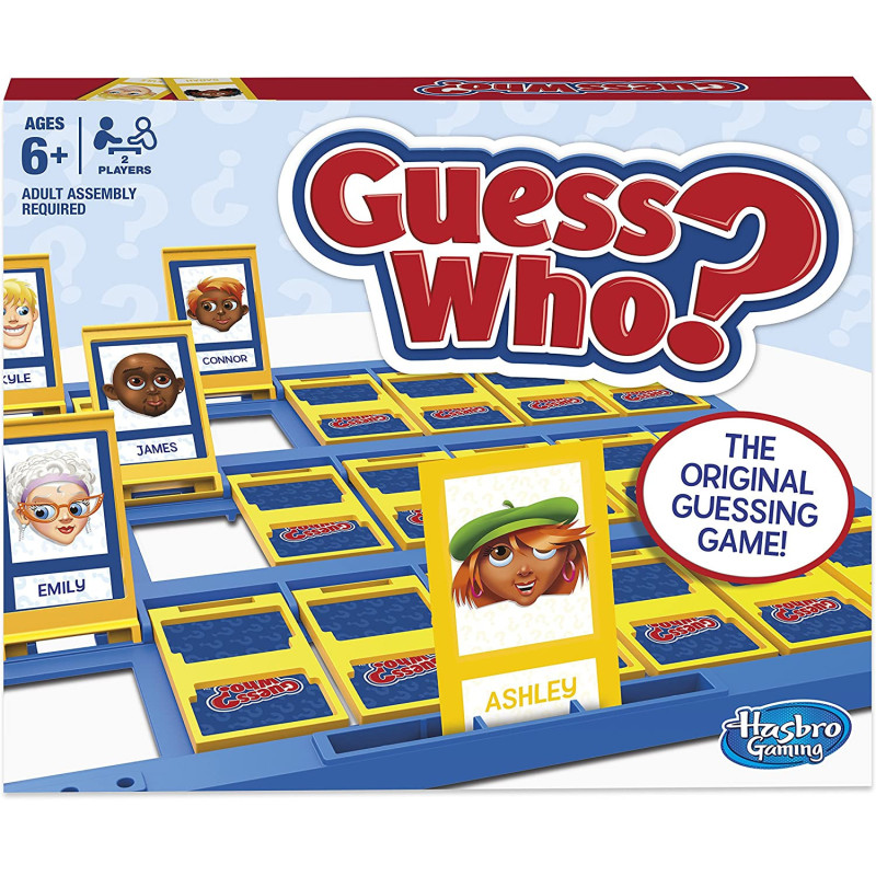 Hasbro GAMING Guess Who , Game Original Guessing Game for Kids Ages 6 and Up For 2 Players