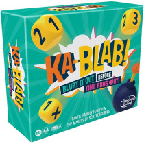 Hasbro Ka-Blab! Game For Families, Teens And Kids Ages 10 And Up, Family-Friendly Party Game For 2-6 Players, From The Makers Of Scattergories, Multicolour, F2562102
