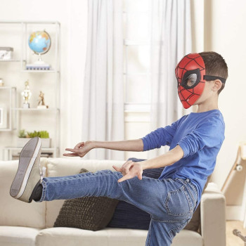 Hasbro Spd Hero Mask Spiderman, Multi-colour, E3366Eu40