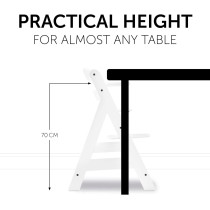 Hauck Alpha +B High Chair(white)