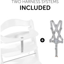 Hauck Alpha +B High Chair(white)