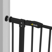 Hauck Close N Stop with 21 cm Extension, 96 - 101 cm, Safety Gate - Charcoal