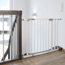 Hauck Open'N Stop Safety Gate (75-80 cm), with 21 cm Extension, White