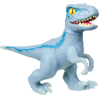 Heroes of Goo Jit Zu - Licensed Jurassic World - Chomp Attack - Stretch Blue
