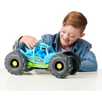 Heroes of Goo Jit Zu "Stretch and Strike Thrash Mobile! Vehicle with Missile Launcher and Stretchy, Goo Filled Exclusive Race Suit Thrash.