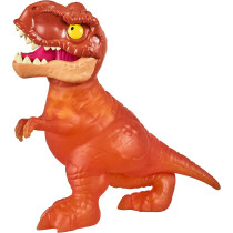 Heroes of Goo Jit Zu Jurassic World, Large SupaGoo T. Rex 7.5" Stretchy, Squishy Dinosaur Figure with Chomp Attack
