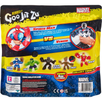 Heroes Of Goo Jit Zu Licensed Marvel Versus Pack - Spider-Man Vs Venom, Multicolor, 41146